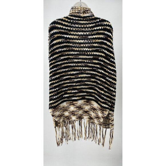 NWT POL Winter Wood Fringe Cardigan Size Small - Picture 5 of 11